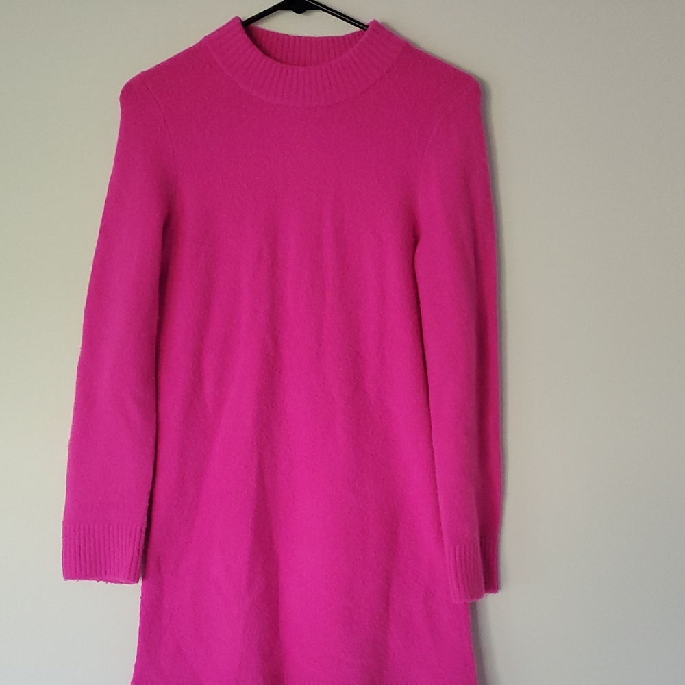 Crewcuts Fuchsia Knit Dress